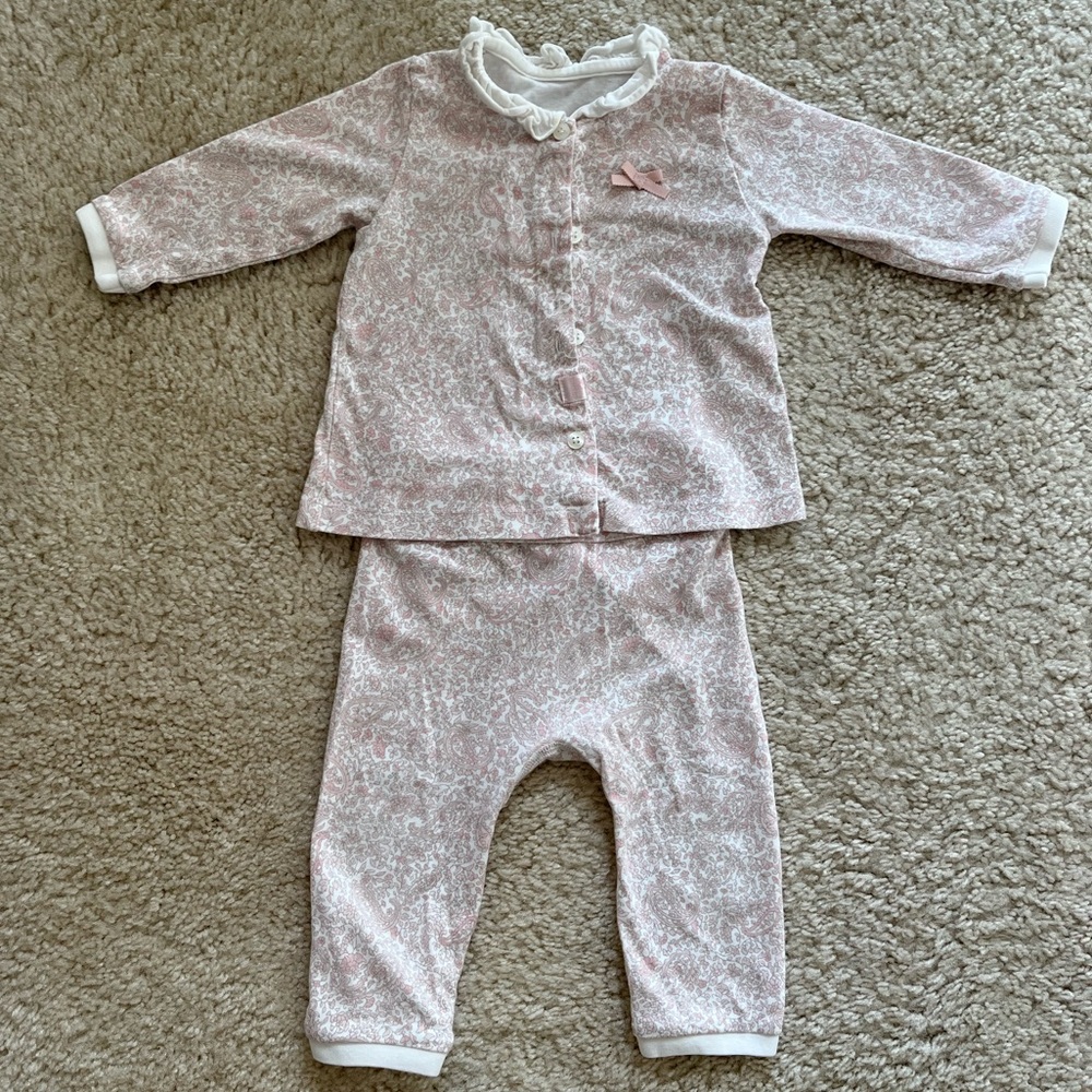 💛 Tartine et chocolat pajama set 9-12m